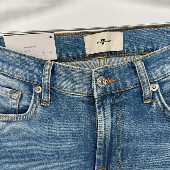 7 for all mankind Women's Jeans Original Bootcut Size 28 - Picture 2 of 13